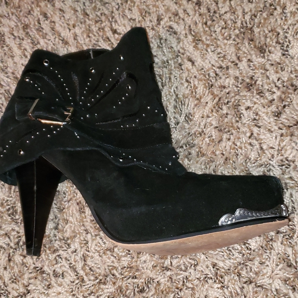 cowgirl sexy boots steel tip.trendy bling rhinestone 10